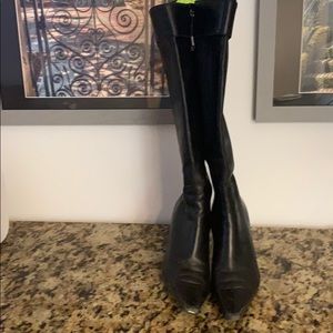 Ralph Lauren High Boots - BLACK - 8B